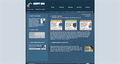 Desktop Screenshot of happydogdesign.com